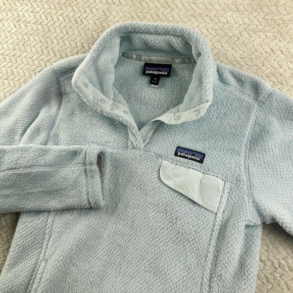 Patagonia Jackets & Blazers - Patagonia Women's‎ Re-Tool Snap T Fleece Pullover Size X-Small XS Polar Tec Blue
